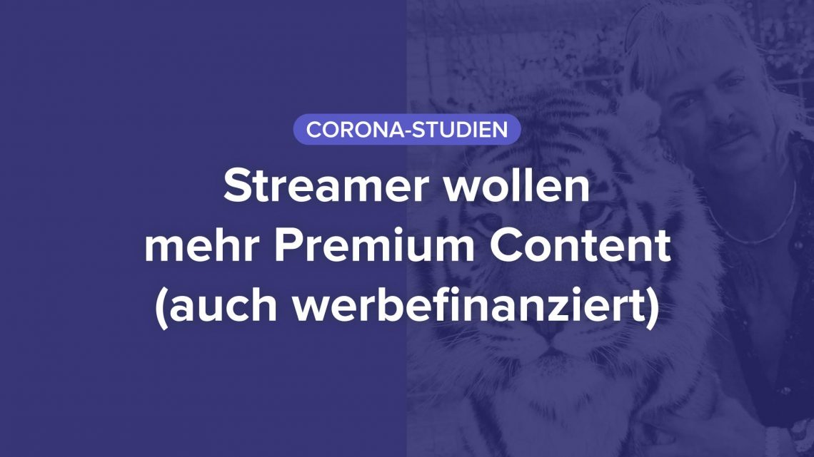 Streaming in Zeiten von Corona: Run auf Premium-Inhalte